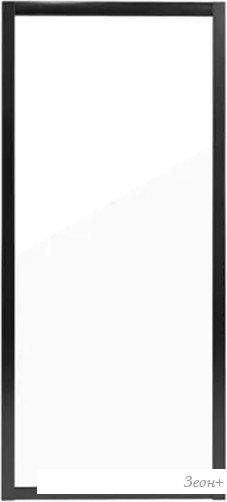 Душевая стенка Grossman Cosmo 80x195 200.K33.02.80.21.00 (черный матовый/стекло прозрачное)