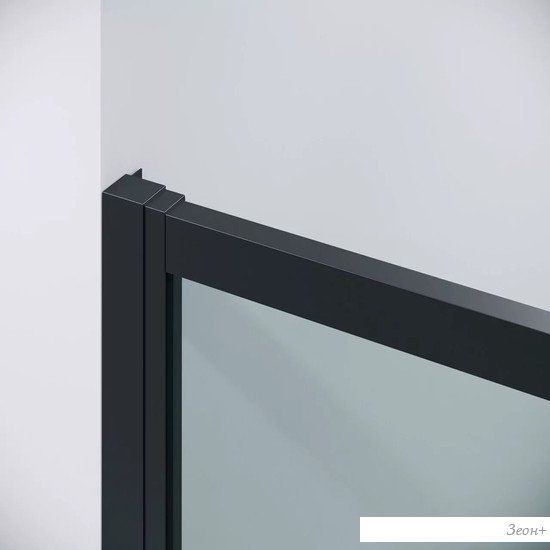 Душевая стенка Grossman Cosmo 80x195 200.K33.02.80.21.00 (черный матовый/стекло прозрачное)