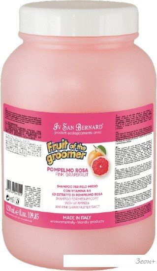 Шампунь Iv San Bernard Fruit Of The Groomer Pink Grapefruit Shampoo (3.25 л)