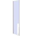 Душевая стенка Cezares MOLVENO-FIX-100-C-Cr-IV (боковая)