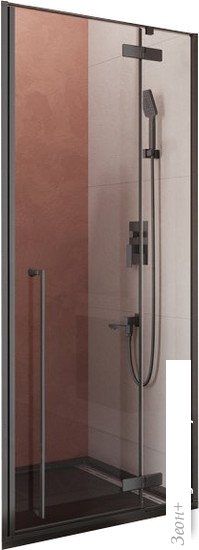 Душевая дверь Cezares LINER-B-12-90-C-NERO-R