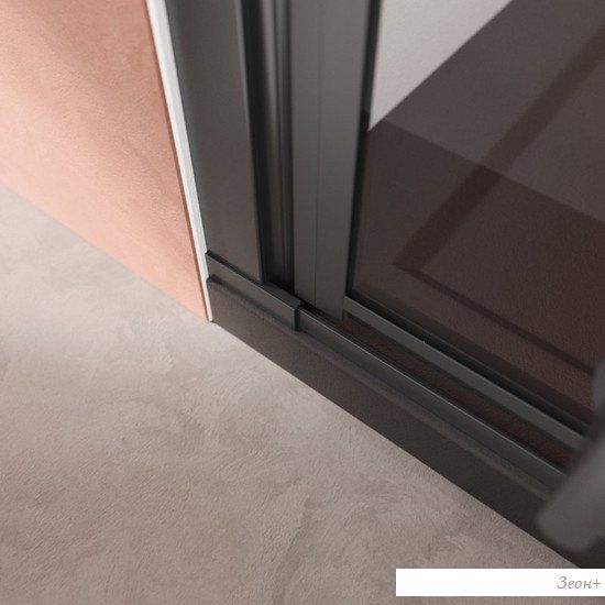 Душевая дверь Cezares LINER-B-12-90-C-NERO-R