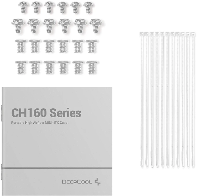 Корпус DeepCool CH160 WH R-CH160-WHNGI0-G-1