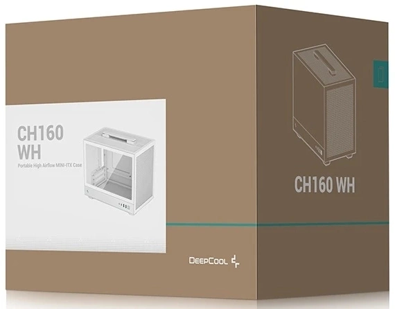 Корпус DeepCool CH160 WH R-CH160-WHNGI0-G-1