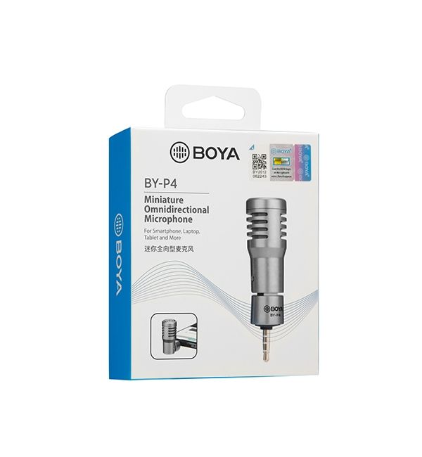 Коннекторный микрофон BOYA BY-P4