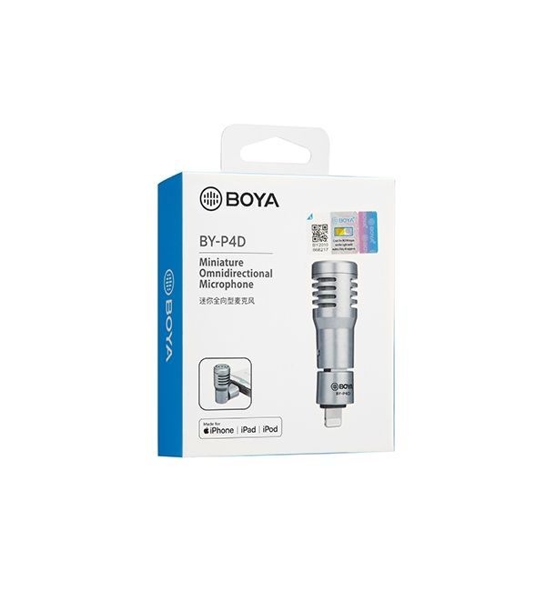 Коннекторный микрофон BOYA BY-P4D