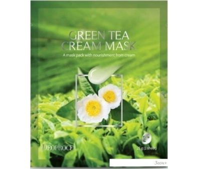 Deoproce Маска для лица тканевая Green Tea Mask 25 г