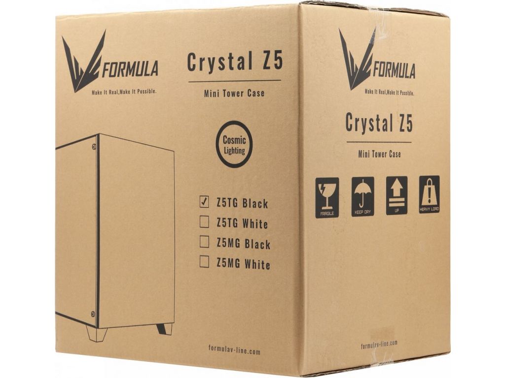 Корпус Formula Crystal Z5 TG (черный)