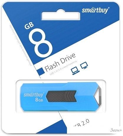 USB Flash Smart Buy Stream 8GB (синий)