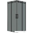Душевой уголок Grossman Classic 80x80x195 300.K33.04.8080.21.10 (черный матовый/тонированное стекло)