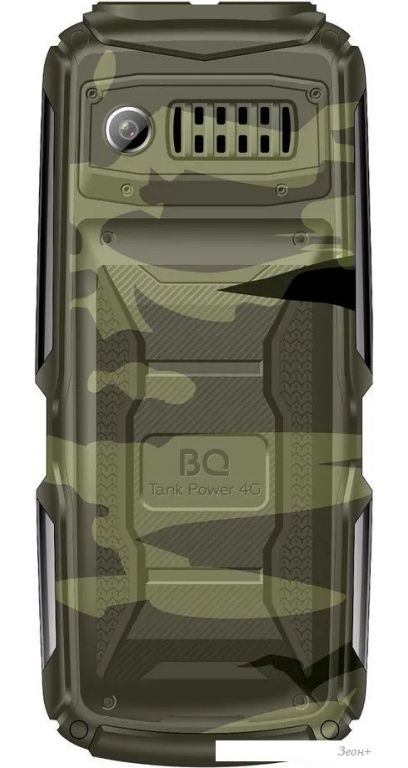 Кнопочный телефон BQ BQ-2410L Tank Power 4G (зеленый камуфляж)