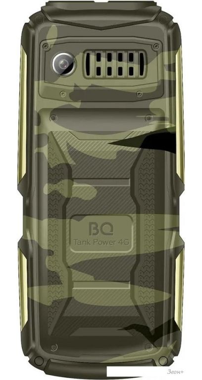 Кнопочный телефон BQ BQ-2410L Tank Power 4G (золотистый камуфляж)