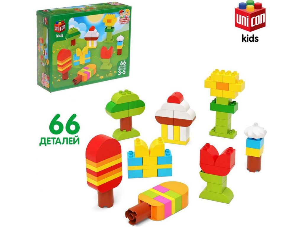 Конструктор Unicon Kids 9826955 Фигуры