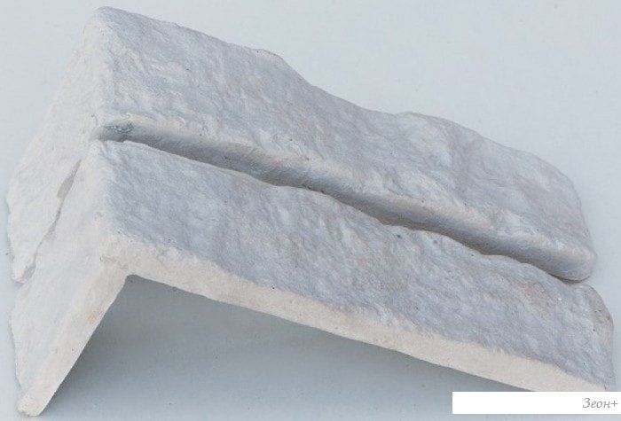 Декоративный кирпич Stone Mill Кирпич старый угловой (белый)