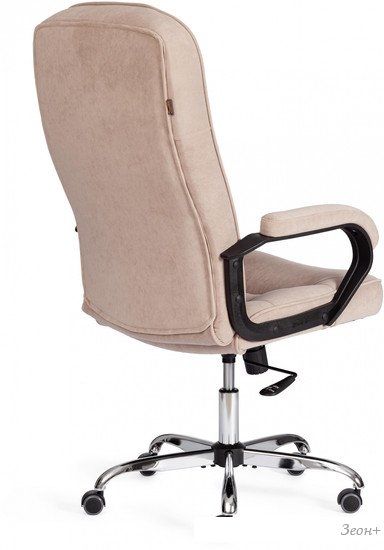 Офисное кресло TetChair СН9944 флок/хром (бежевый)