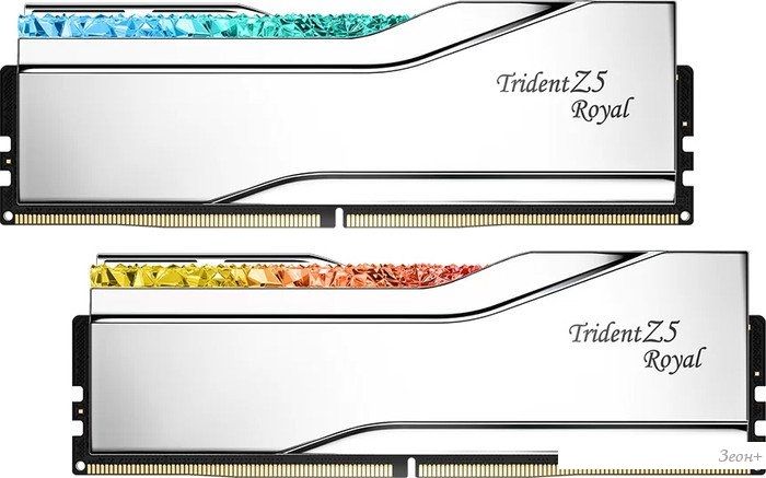 Оперативная память G.Skill Trident Z5 Royal 2x32ГБ DDR5 6400МГц F5-6400J3239G32GX2-TR5S