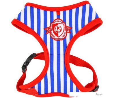 Шлейка Puppia Sport PATA-HA1735-RB-L (красный/голубой)