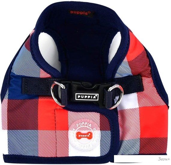 Шлейка-жилетка Puppia Quinn PATA-HB1704-NY-L (синий)