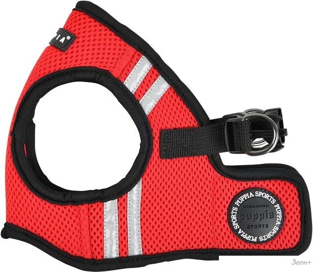 Шлейка-жилетка Puppia Soft PAUA-HB1828-RD-S (красный)