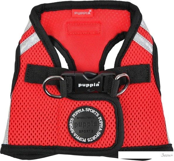 Шлейка-жилетка Puppia Soft PAUA-HB1828-RD-S (красный)