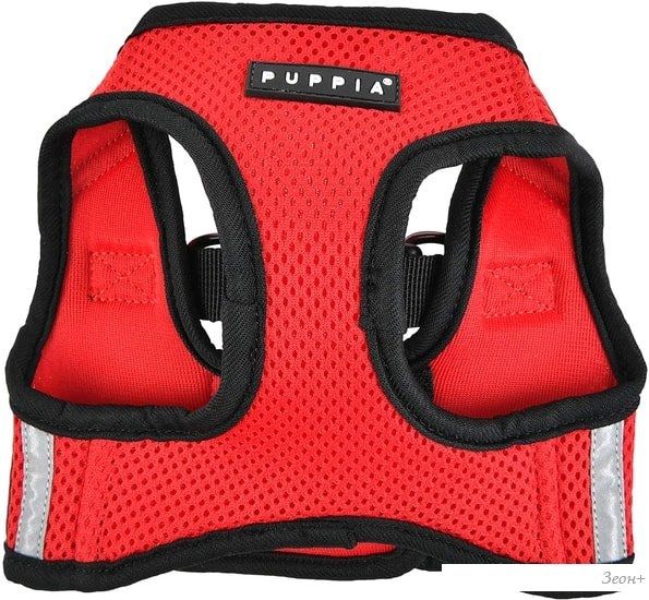 Шлейка-жилетка Puppia Soft PAUA-HB1828-RD-S (красный)