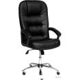 Кресло TetChair Сн9944 (иск. кожа/ткань, хром/черный)