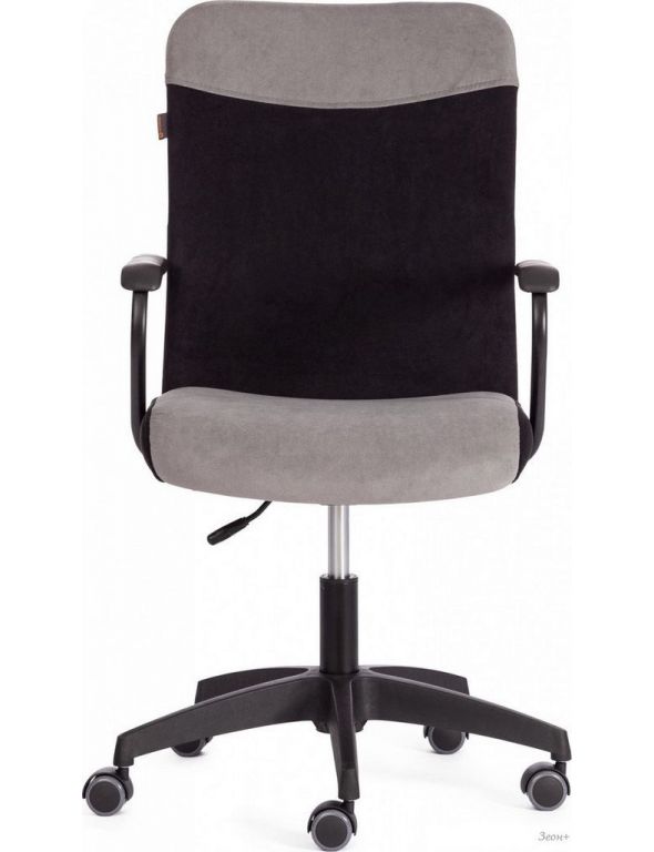 Кресло TetChair Fly флок (серый/черный)