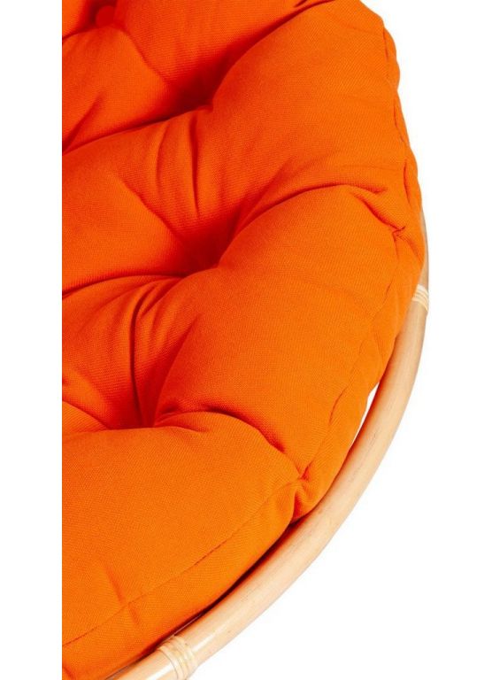 Кресло TetChair Papasan Eco P115-1/SP STD (натуральный/оранжевый)