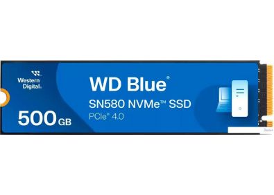 SSD WD Blue SN580 500GB WDS500G3B0E