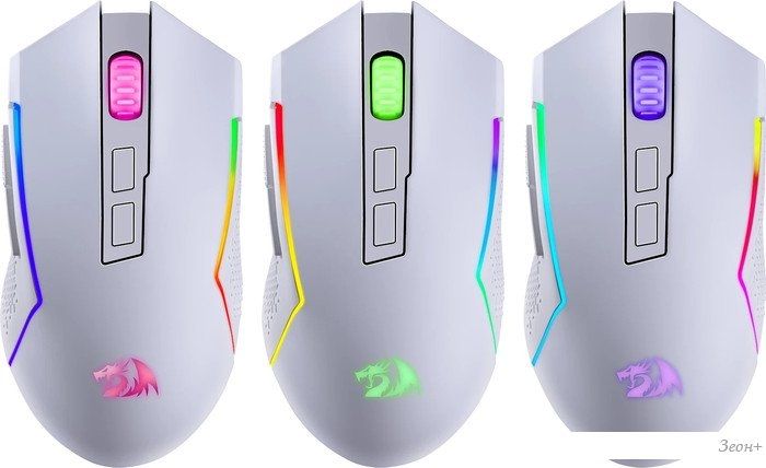 Игровая мышь Redragon Trident (белый)