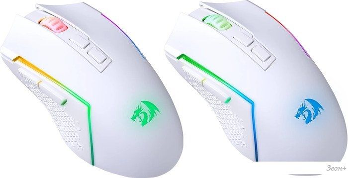 Игровая мышь Redragon Trident (белый)