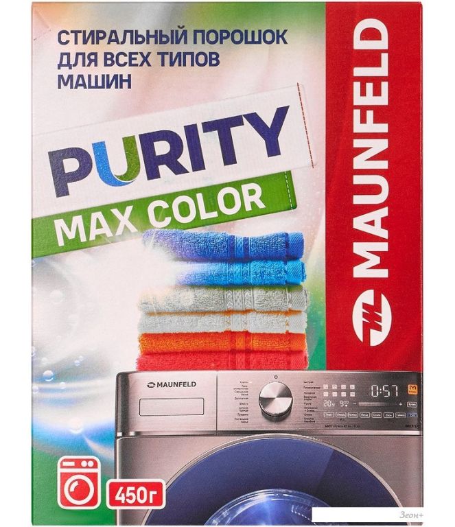 Стиральный порошок MAUNFELD Purity Max Color Automat MWP450CA 450 г