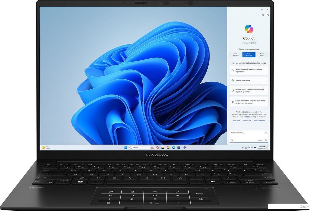 Ноутбук ASUS Zenbook 14 OLED UM3406HA-QD081