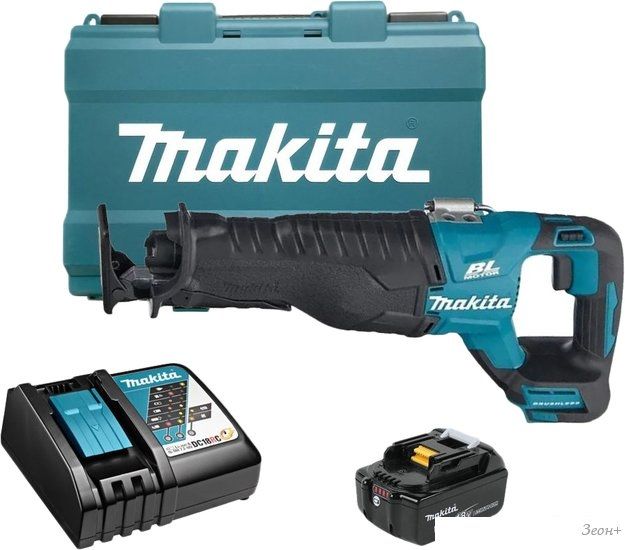 Сабельная пила Makita DJR187RT (с 1-им АКБ, кейс)