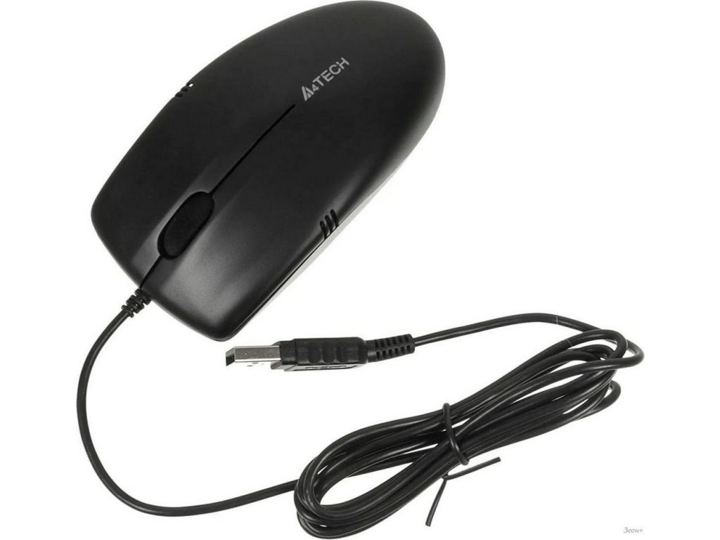 Мышь A4Tech OP-530NUS (черный)