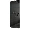 Душевая стенка MaybahGlass 195x109 MGD-681-5у (графитовое стекло/хром матовый)