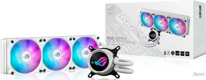 Система жидкостного охлаждения для процессора ASUS ROG Strix LC III 360 ARGB WHT