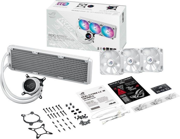 Система жидкостного охлаждения для процессора ASUS ROG Strix LC III 360 ARGB WHT