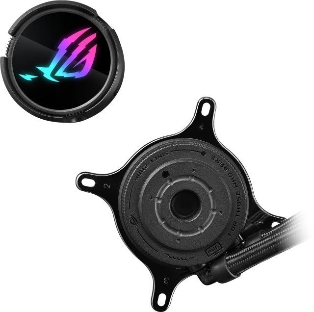 Система жидкостного охлаждения для процессора ASUS ROG Strix LC III 360 ARGB WHT