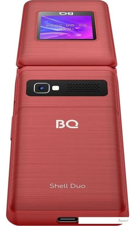 Кнопочный телефон BQ BQ-2412 Shell Duo (красный)