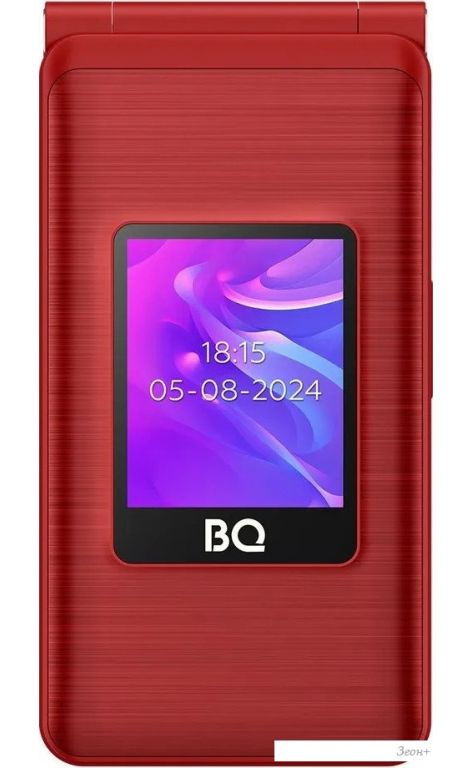Кнопочный телефон BQ BQ-2412 Shell Duo (красный)