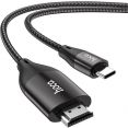 Кабель Hoco UA16 USB Type-C - HDMI (2 м, черный)