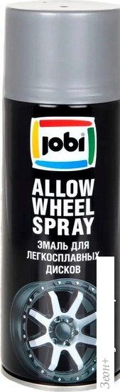 Автомобильная краска Jobi Для легкосплавных дисков 520мл (серебристый)