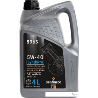   Senfineco SynthPro 5W-40 API SN ACEA A3/B4, 4