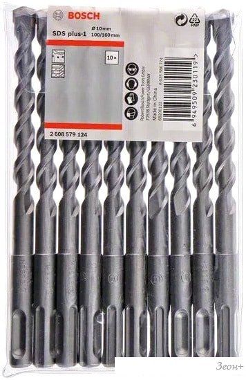 Набор оснастки Bosch 2608579124 (10 предметов)