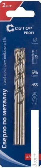 Набор сверл Cutop Profi 48-372 (2шт)