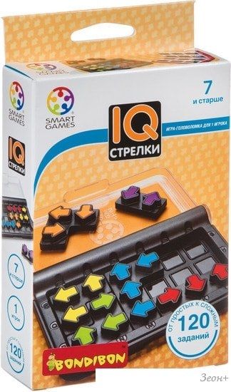 Развивающая игра Bondibon Smartgames IQ-Стрелки ВВ4677