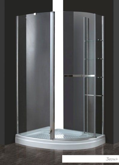 Душевой уголок Cezares Elena-W-RH-1-120/90-C-Cr-L