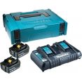 Аккумулятор с зарядным устройством Makita DC18RС + BL1860B (18В/6.0 Ah + 18В)