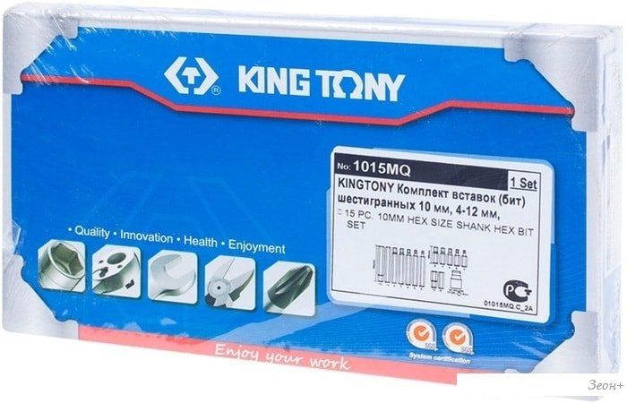 Набор бит King Tony 1015MQ